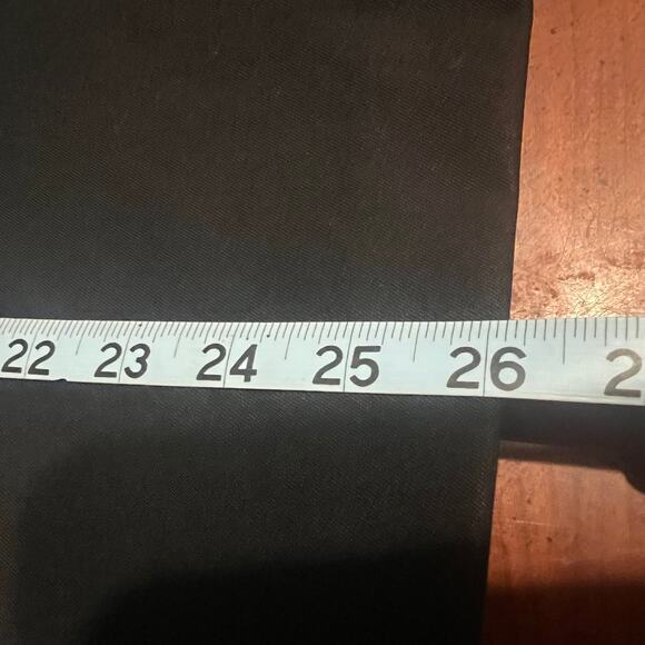 Nordstroms Industrialist Sportswear Womens Black Wool Skirt 12 with pockets - Picture 9 of 11